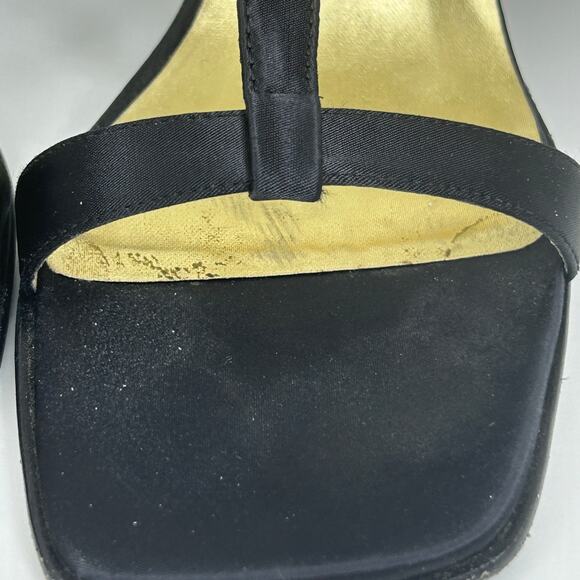 Carlos by Carlos Santana Black Strappy Heels “Angel” – Women’s Size 7.5M - Picture 8 of 11